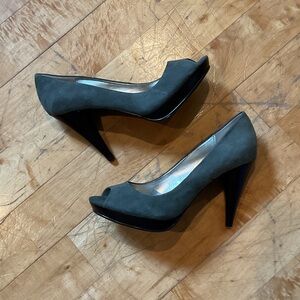 Elegant Peep-Toe Heels